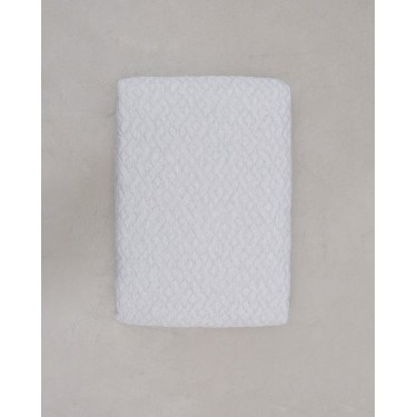 3D Ζακάρ Κουβερλί Κουβέρτα Γεωμετρικό Pattern Augerinos Super Υπέρδιπλη (260x280cm) Γκρι απαλό