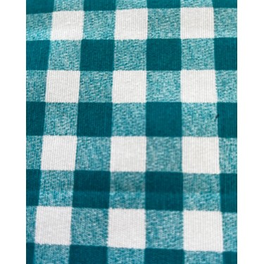 Τραπεζομάντηλο Λονέτα Rina 4 ατόμων (135x135cm) Τιρκουάζ