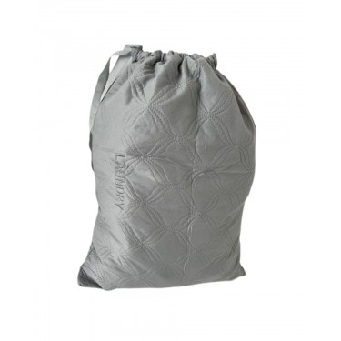 Microsilk Σάκος Απλύτων με Κέντημα Laundry Bag Nomas 50x70cm Γκρι