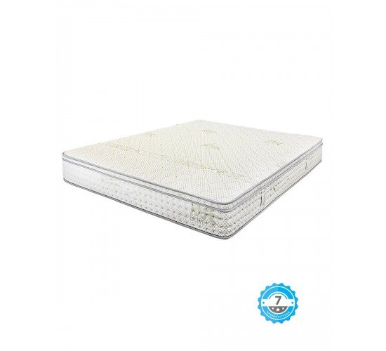 Ανατομικό Memory Foam Καπιτονέ Στρώμα Pocket με Ύφασμα Tencel Mindy 160x200 28cm Άσπρο