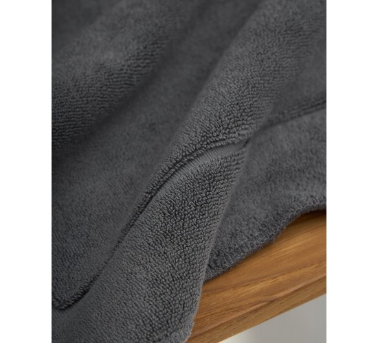 Βαμβακερό Πετσετέ Ανθρακί Πατάκι Μπάνιου Capital 850gsm 50x80cm 50x80cm Ανθρακί