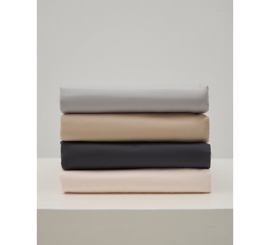 Βαμβακοσατέν Πανωσέντονο Mansion Μονή (180x282cm) Ανθρακί