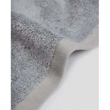 Bamboo Πετσέτα Ithaca 600gsm Προσώπου | 50x90cm Γκρι απαλό