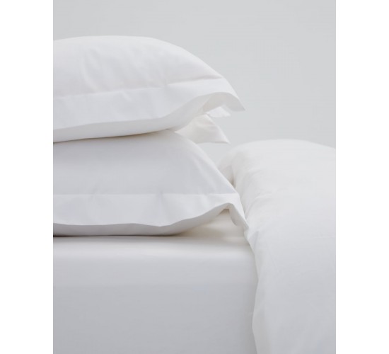 Βαμβακοσατέν Oxford Μαξιλαροθήκη Ύπνου Mansion 63x93 5cm Άσπρο