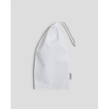 Βαμβακερό Πουγκί Αποθήκευσης για Makeup, Accessories Pallas 14x30cm 14x30cm Άσπρο