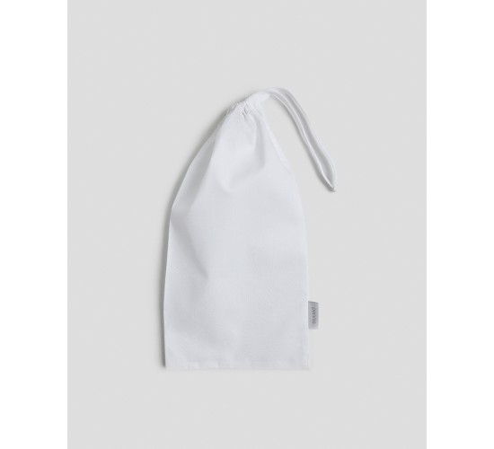 Βαμβακερό Πουγκί Αποθήκευσης για Makeup, Accessories Pallas 14x30cm 14x30cm Άσπρο