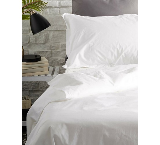 Παπλωματοθήκη Peak Μονή (160x220cm) Άσπρο