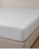 Microsilk Μονόχρωμο Σεντόνι με Λάστιχο Oscar 6 Αποχρώσεις Διπλή (140x200 40cm) Γκρι