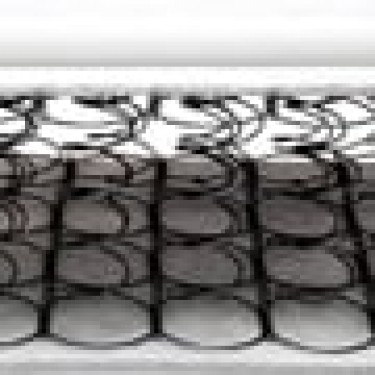 Ανατομικό Στρώμα με Αφρώδες Υλικό Ελατήρια Bonnell Jeanne 90x200 25cm Άσπρο