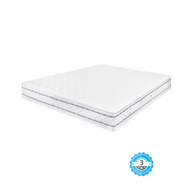 Ανατομικό Αντιβακτηριδιακό Στρώμα με Αφρώδες Υλικό Ελατήρια Bonnell Flint 90x200 23cm Άσπρο