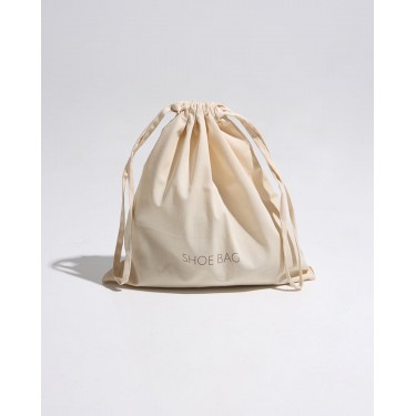 Πουγκί Αποθήκευσης για Παπούτσια με Γκρεζ Εκτύπωση Shoe Bag Dutch 38x38cm One Size (38x38cm) Εκρού