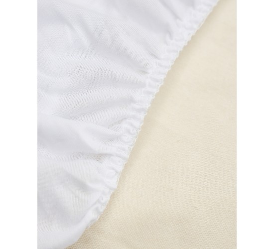 Αδιάβροχο Επίστρωμα Προστασίας Στρώματος Οργανικό Βαμβάκι Valente Υπέρδιπλη (160x200 40cm) Natural