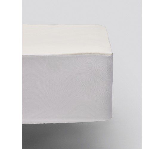 Αδιάβροχο Επίστρωμα Προστασίας Στρώματος Οργανικό Βαμβάκι Valente Υπέρδιπλη (160x200 40cm) Natural