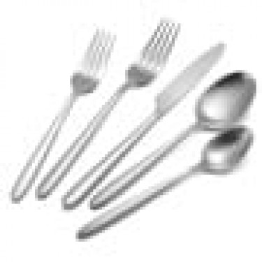 Ανοξείδωτο Κουτάλι Σούπας Ματ Υφή Demy Ασημί