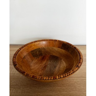 Στρογγυλό Ξύλινο Μπολ Ξηρών Καρπών Jela Μικρό