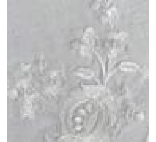 Βαμβακερό Πετσετάκι Γλυκού με Ανεβατό Κέντημα & Γλώσσες Vento 30x30cm 30x30cm Άσπρο