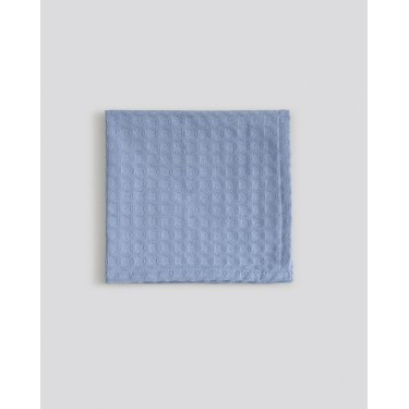 3D Βαμβακερό Πικέ Ποτηρόπανο Pereira σε 8 Αποχρώσεις 40x48cm Μπλε Raf