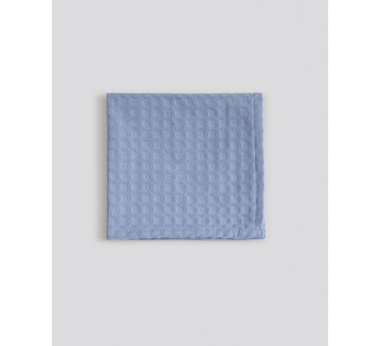 3D Βαμβακερό Πικέ Ποτηρόπανο Pereira σε 8 Αποχρώσεις 40x48cm Μπλε Raf