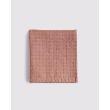 3D Βαμβακερό Πικέ Ποτηρόπανο Pereira σε 8 Αποχρώσεις 40x48cm Πούδρα