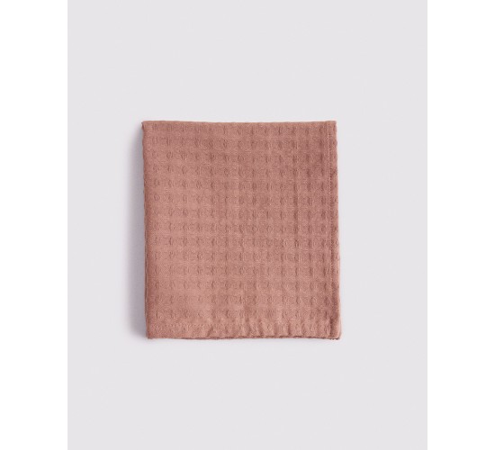 3D Βαμβακερό Πικέ Ποτηρόπανο Pereira σε 8 Αποχρώσεις 40x48cm Πούδρα