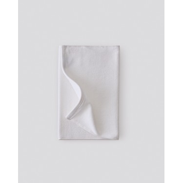 Βαμβακερή Βελουτέ Πετσέτα Προσώπου Sair 40x70cm 40x70cm Άσπρο