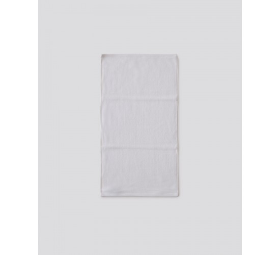 Βαμβακερή Βελουτέ Πετσέτα Προσώπου Sair 40x70cm 40x70cm Άσπρο