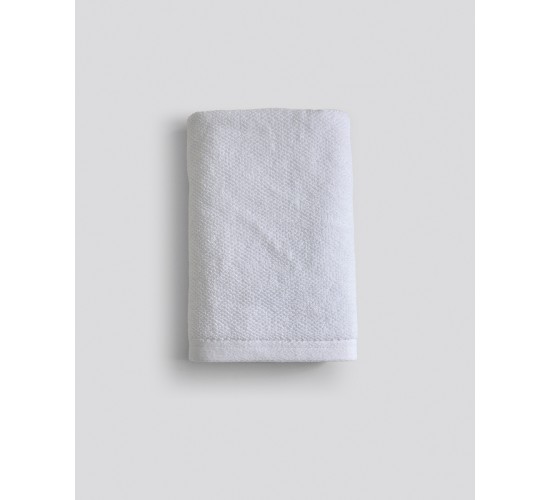 Βαμβακερή Λευκή Δίκλωνη Ξενοδοχειακή Πετσέτα Sorra Μπουρνουζοπετσέτα | 90x200cm Άσπρο