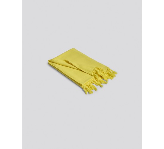 Βαμβακερή Πετσέτα Διπλής Όψης με Κρόσσια Klima σε 8 Αποχρώσεις 90x170cm Θαλάσσης | 90x170cm Κίτρινο