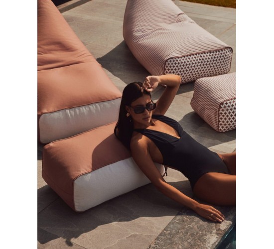 Σετ Πουφ & Σκαμπό Εξωτερικού Χώρου Water & Sun Resistant Des.C Σετ Πουφ & Σκαμπό Εξωτερικού Χώρου Water & Sun Resistant Des.C