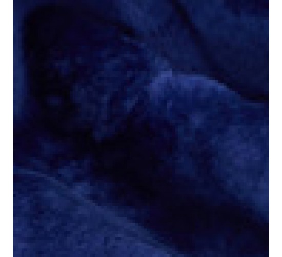 Βελουτέ Μονόχρωμη Κουβέρτα Voras Υπέρδιπλη (220x240cm) Μπλε Navy
