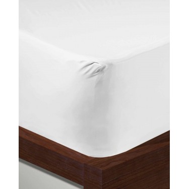 Σεντόνι Peak-160x200 35cm Υπέρδιπλη Άσπρο