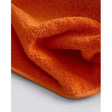 Βαμβακερή Μονόχρωμη Πετσέτα Πισίνας Ξαπλώστρας με Ρέλι Aida 90x200cm Μπουρνουζοπετσέτα | 90x200cm Πορτοκαλί