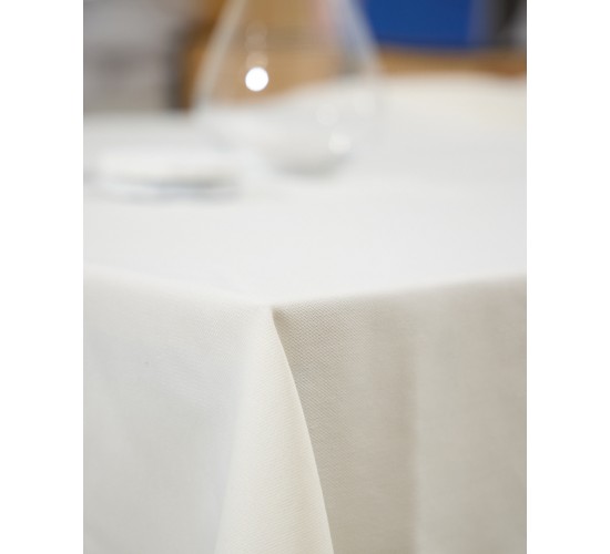 Μονόχρωμο Τραπεζομάντηλο Super Soft Julien σε 6 Αποχρώσεις 12 ατόμων Ιβουάρ