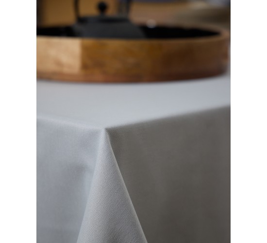 Μονόχρωμο Τραπεζομάντηλο Super Soft Julien σε 6 Αποχρώσεις 6 ατόμων Γκρι