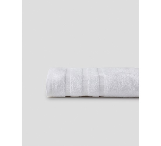 Βαμβακερή Λευκή Ξενοδοχειακή Πετσέτα Raya 500gsm Μπάνιου | 70x140cm Άσπρο
