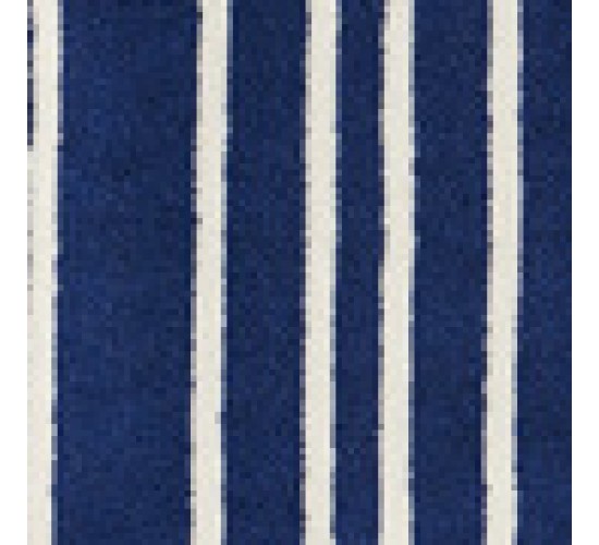 Βαμβακερή Πετσέτα με Μπλε Ρίγες Katy Stripes 30x50cm 650gsm Χειρός | 30x50cm