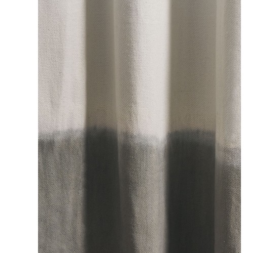 Βαμβακερό Ποτηρόπανο με Φάσα Pluton 36x55cm Εκρού Γκρι