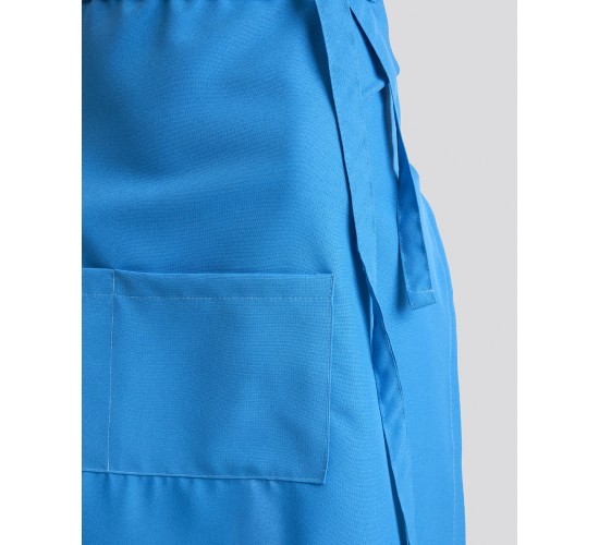 Τιρκουάζ Ποδιά Μέσης με Τσέπη Monaco Μέσης (55x68cm) Τιρκουάζ