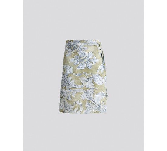 Εμπριμέ Ποδιά Μέσης με Τσέπη Prato Μέσης Πράσινο