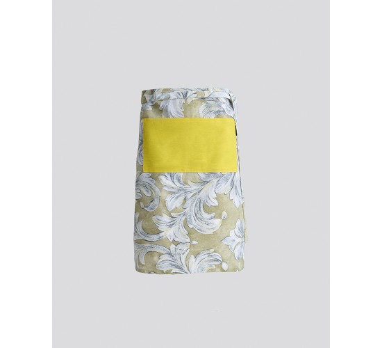 Εμπριμέ Ποδιά Μέσης με Κίτρινη Τσέπη Prato Μέσης (55x68cm)