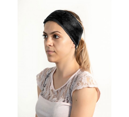 Κορδέλα Μαλλιών για Sport & Beαute με Velcro Survivor σε 4 Αποχρώσεις One Size Μαύρο