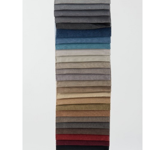 Μονόχρωμο Ύφασμα Blackout Τύπου Ψάθα Lamar Φ320cm