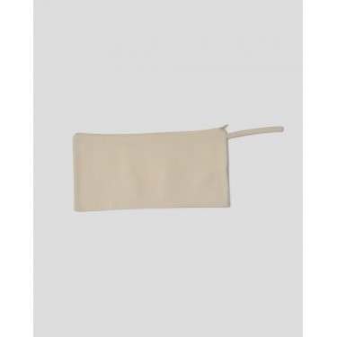 Εκρού Υφασμάτινο Νεσεσέρ Καραβόπανο με Φερμουάρ Dutch 31x15cm Εκρού