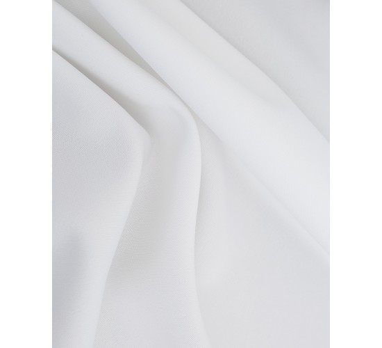 Μονόχρωμο Τραπεζομάντηλο Monaco σε 14 Αποχρώσεις. 4 ατόμων | 125x125cm Άσπρο