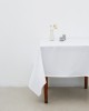 Μονόχρωμο Τραπεζομάντηλο Monaco σε 14 Αποχρώσεις. 4 ατόμων | 125x125cm Άσπρο