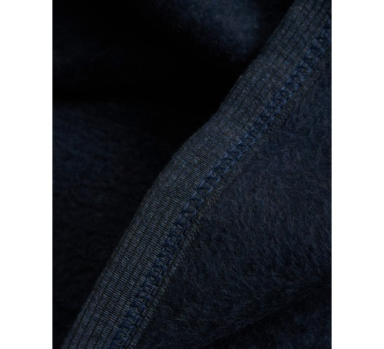 Μονόχρωμη Κουβέρτα Vermio σε 2 Διαστάσεις Υπέρδιπλη | 200x220cm Μπλε Σκούρο