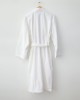Μονόχρωμο Βαμβακερό Βελουτέ Μπουρνούζι L/XL Berlin Large | XLarge Άσπρο