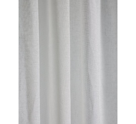 Μονόχρωμο Κρεμ Ύφασμα Γάζα Kyllini Φ320cm Κρεμ