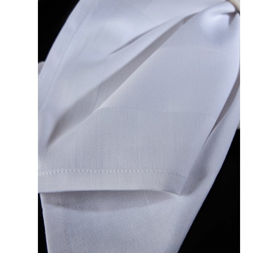 Βαμβακερή Πετσέτα Φαγητού Gourmet Plain 45x45cm 45x45cm Άσπρο