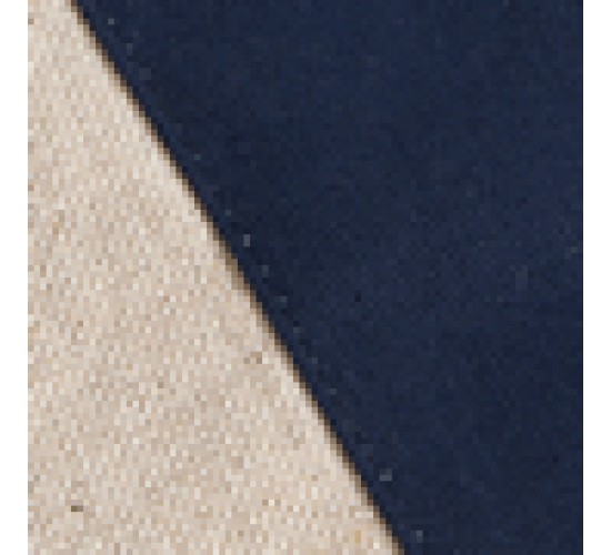 Μπεζ Σουπλά με Χρωματιστή Φάσα Nudu 22x40cm σε 2 Αποχρώσεις One Size (22x40cm) Μπλε Σκούρο